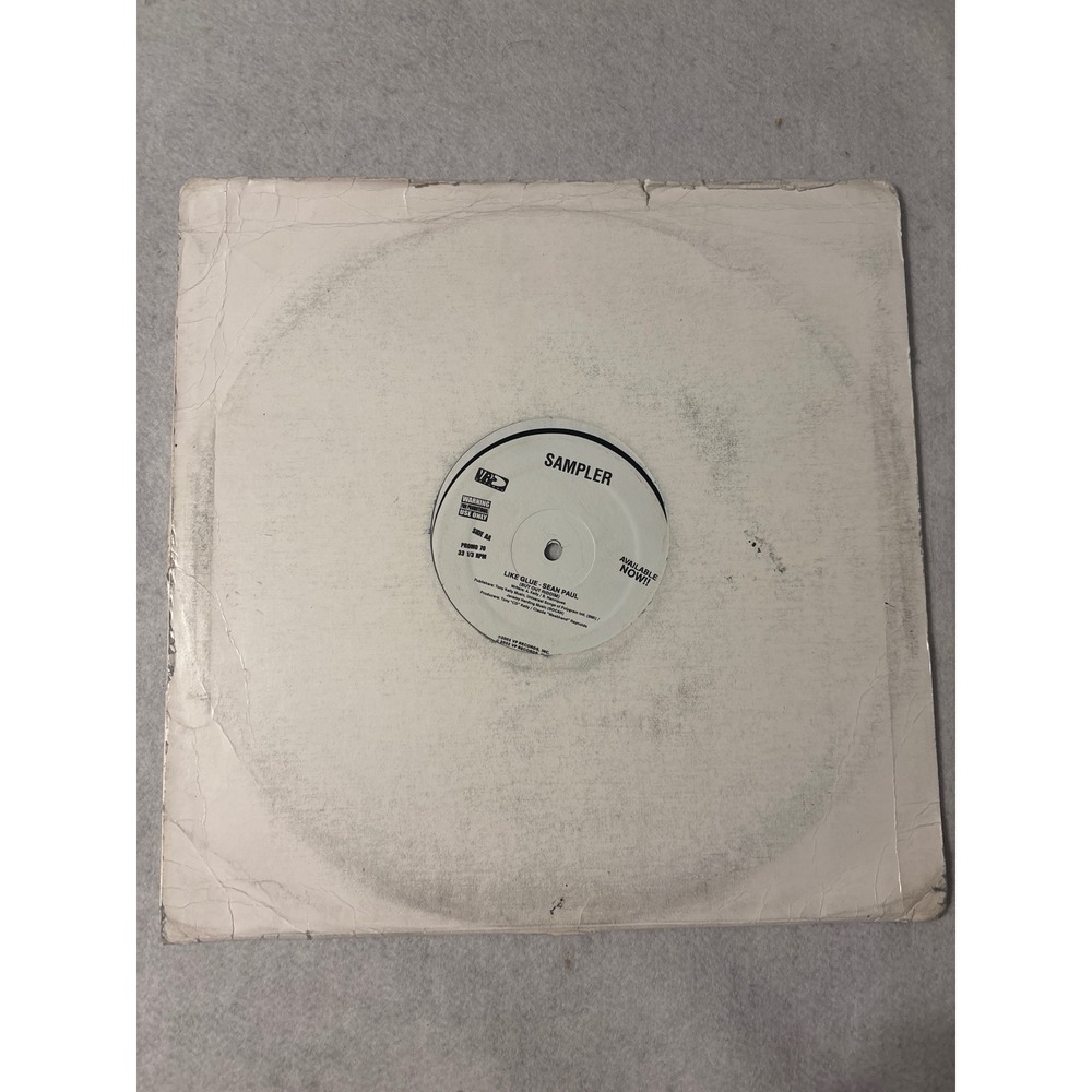 VP Records Sean Paul Like Glue 12" Vinyl Promo Sampler Black Good Buy Out Riddim
